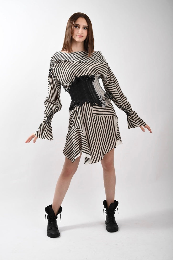Zebra Kimono Kleid