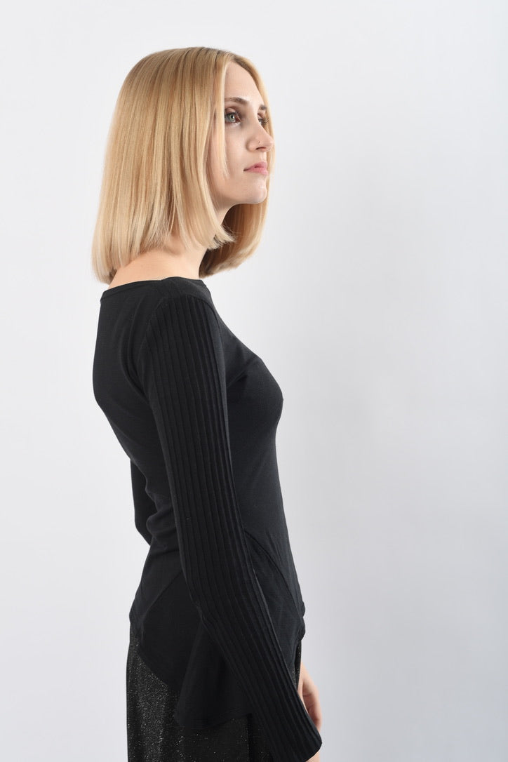 Biesen Shirt schwarz