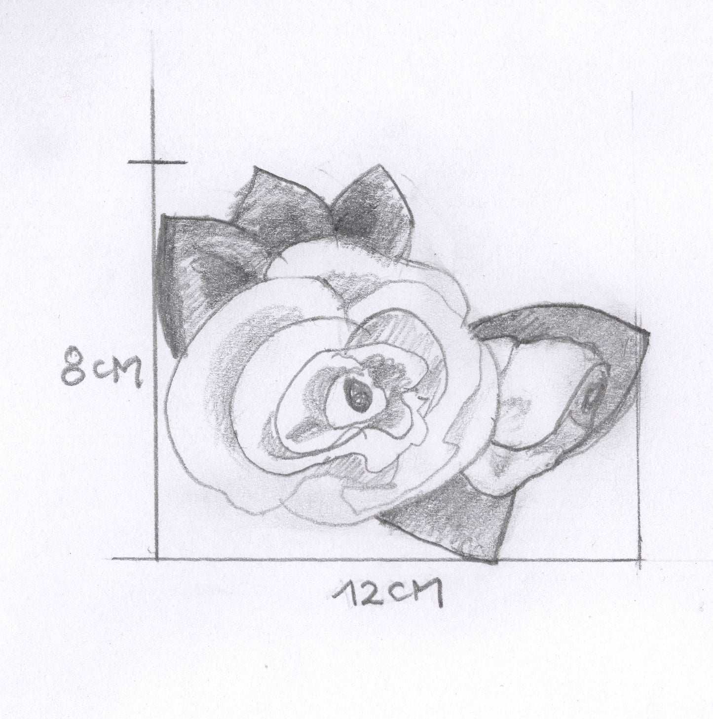 Haarschmuck Rosen