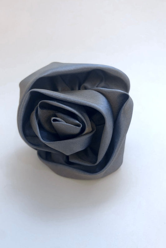 Haarschmuck dunkle Rose