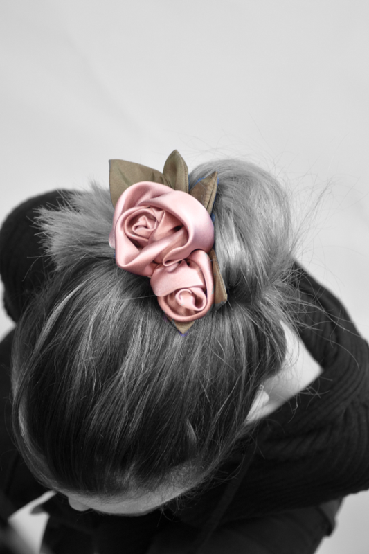 Haarschmuck Rosen